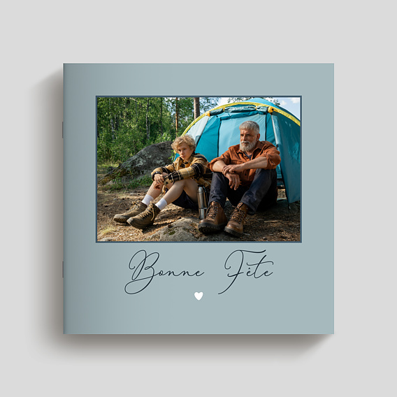 Album Photo Famille Amour en Fête Bleu
