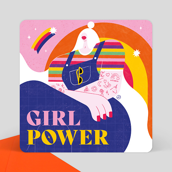 Cartes de Correspondance Laura Deleuze x Popcarte - Girl Power II