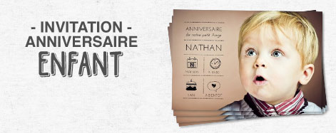 carte invitation anniversaire magie