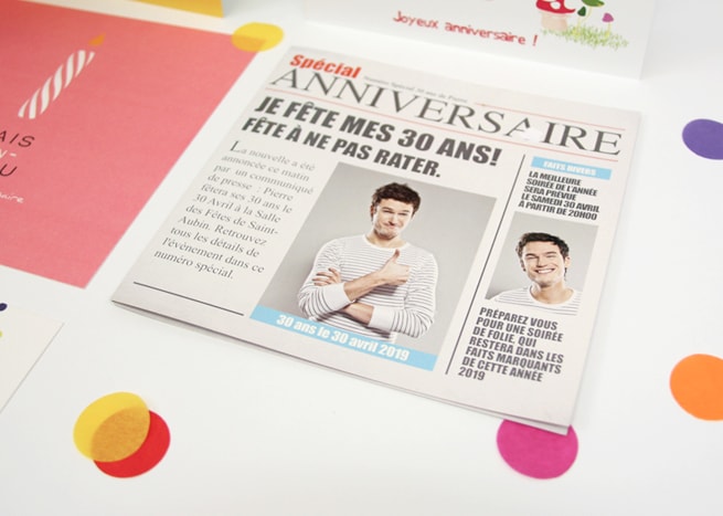 Faire Une Carte D Anniversaire Personnalisee