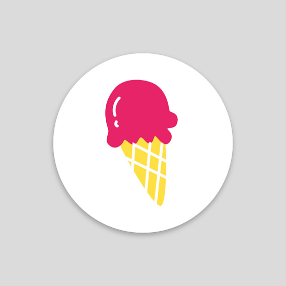 Stickers Vacances Glace