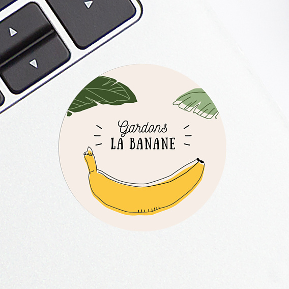 Sticker Professionnel Banane