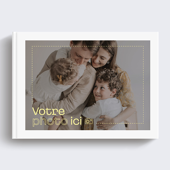 100% personnalisable Album photo paysage