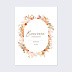 Affiche Anniversaire Flower of fall