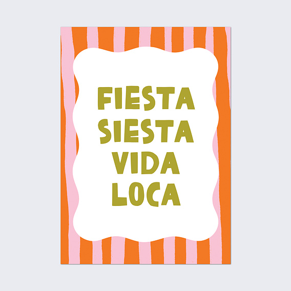 Affiche Anniversaire Let’s Party