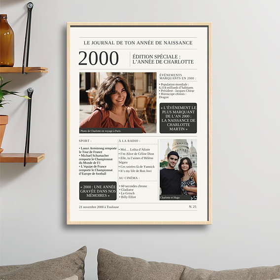 Affiche anniversaire Le Journal Après 1