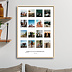 Affiche Anniversaire Grille Polaroid