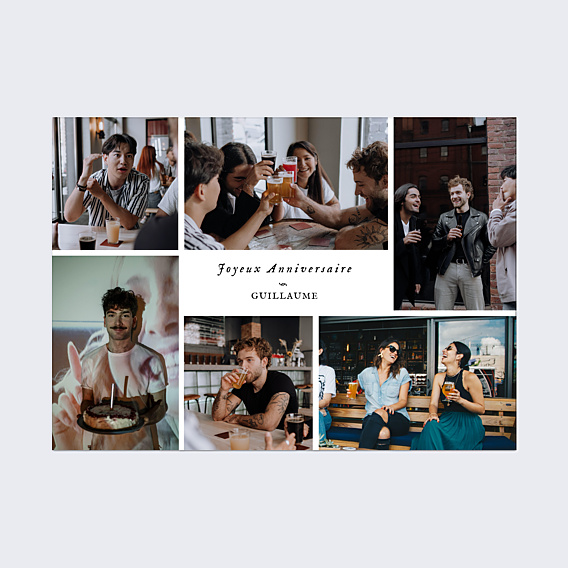 Affiche Anniversaire Bandeau