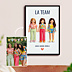 Affiche Anniversaire Portrait en figurine