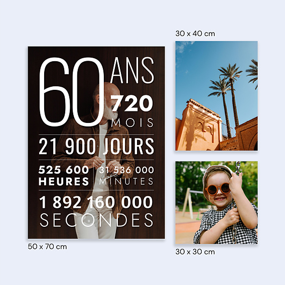 Affiche Anniversaire Décompte