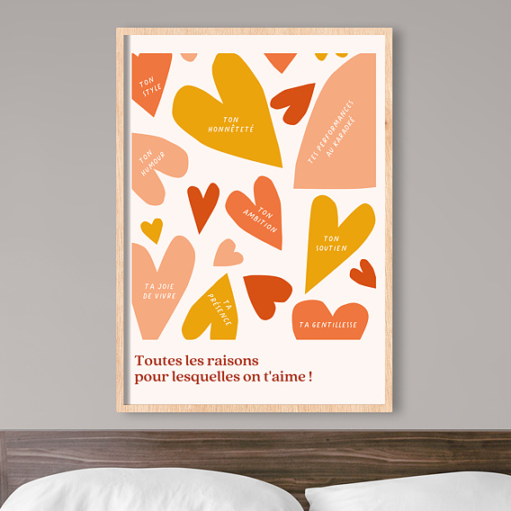 Affiche anniversaire Les raisons Après 1