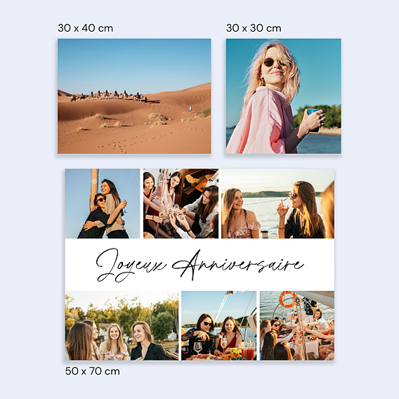 Affiche Anniversaire Grand Bandeau