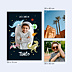 Affiche Anniversaire Dinosaures dans l’espace