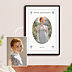 Affiche Anniversaire Portrait régence