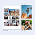 Affiche Anniversaire Multiphoto