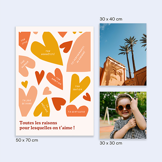Affiche Anniversaire Les raisons