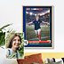 Affiche Anniversaire Portrait en footballeur