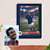 Affiche Anniversaire Portrait en footballeur