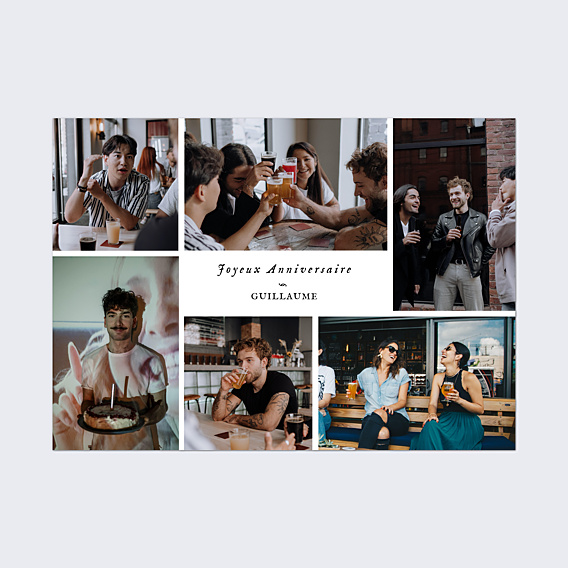 Affiche Anniversaire Bandeau