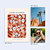 Poster famille Fleurs Rétro d'Amérique