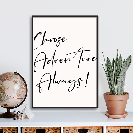 Poster personnalisé Aventure Après 1