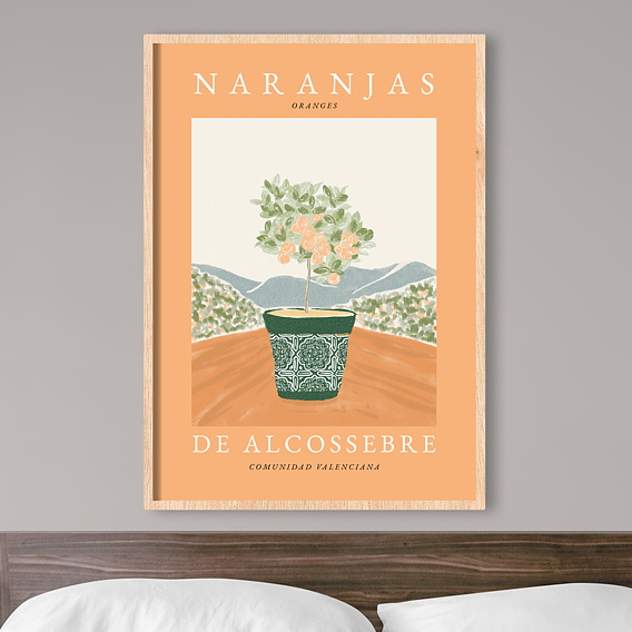 Affiche famille Les Oranges Après 1