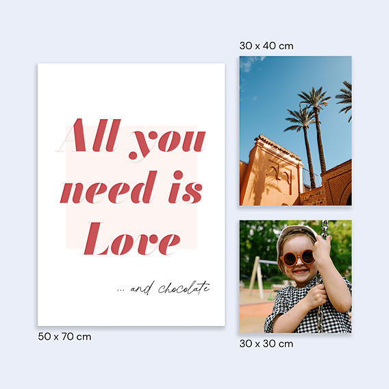 Poster famille All you need