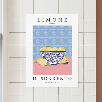 Affiche Dco Les Citrons