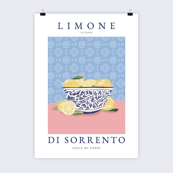 Affiche famille Les Citrons Recto