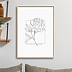 Poster personnalisé Pivoine Après 1