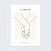 Poster famille Line Art Amour