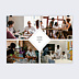 Affiche entreprise Classique logo