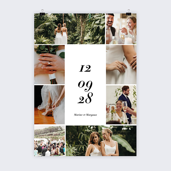 Affiche mariage Evasion