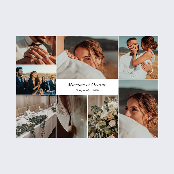 Affiche Mariage Belle Soirée