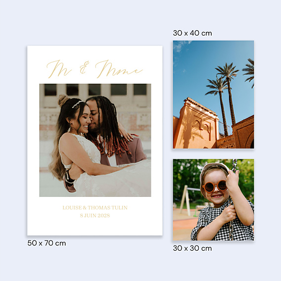 Affiche Mariage Joli Oui