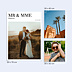 Affiche Mariage Patronyme