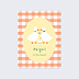 Affiche Naissance Famille Oie