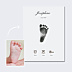 Affiche Naissance Empreinte bébé