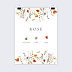 Affiche naissance Fleurs des champs