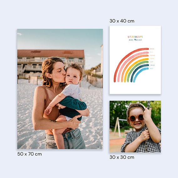 Affiche Naissance Apprentissage Couleurs