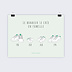 Affiche naissance Famille Basket 2 Enfants