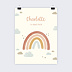 Affiche naissance Petit Arc-en-ciel