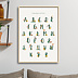 Affiche naissance Alphabet Jungle