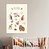 Affiche naissance Imagier Fôret