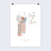 Affiche naissance Nouvelle Famille Recto