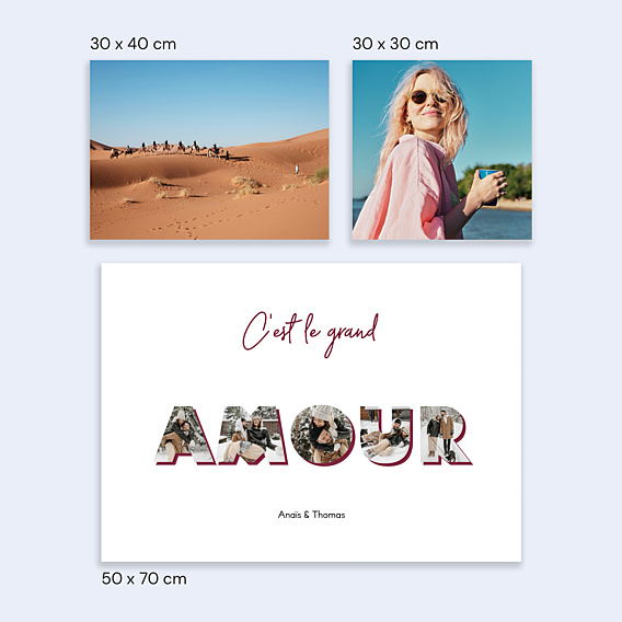 Poster famille Amour Photos