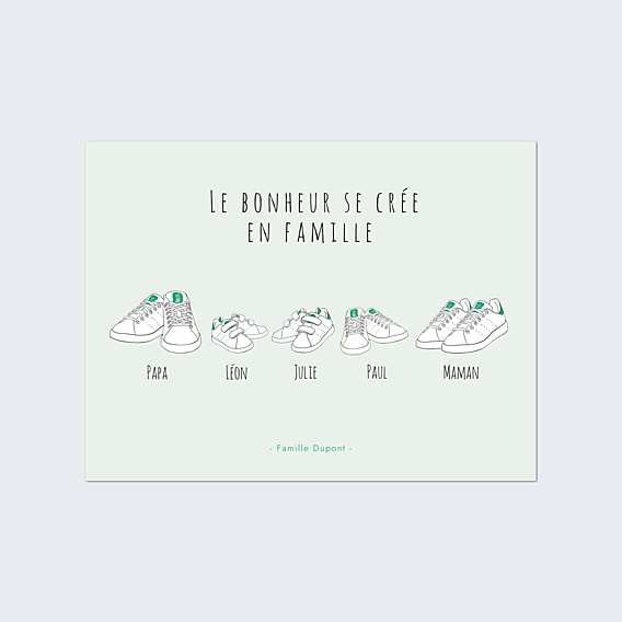Poster famille Famille Basket III