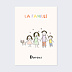 Poster famille Famille dessinée