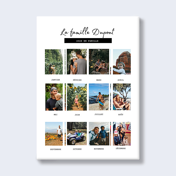 Poster famille Rétrospective classique