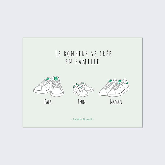 Poster famille Famille Basket I